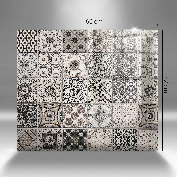 Protection plaque induction Carreaux décoratifs