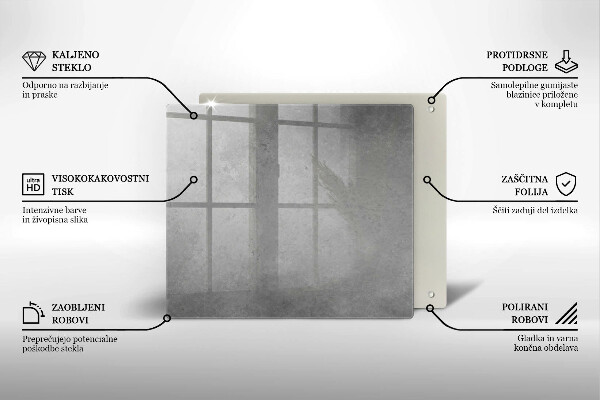 Protection plaque induction Fond de texture de béton