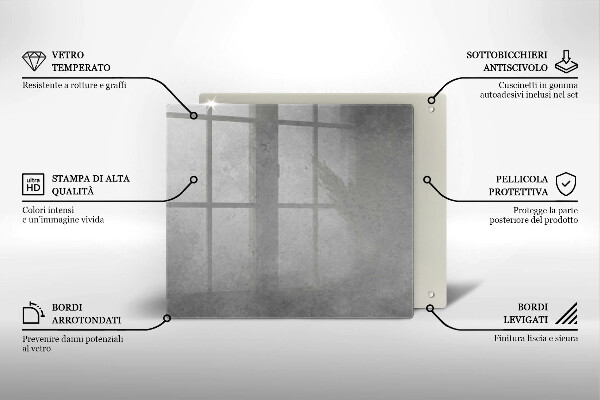 Protection plaque induction Fond de texture de béton