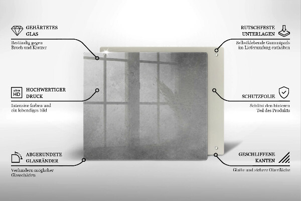 Protection plaque induction Fond de texture de béton