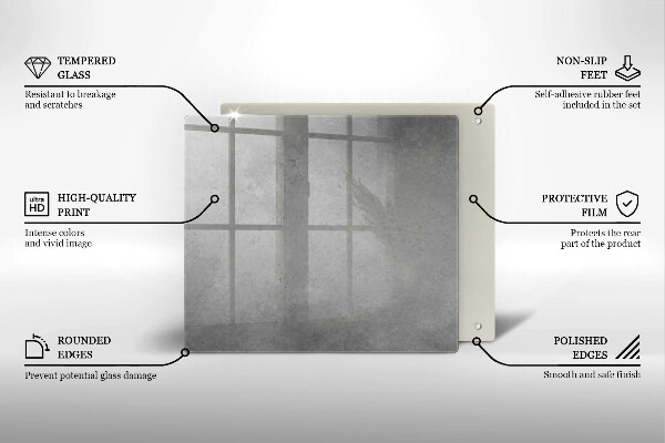 Protection plaque induction Fond de texture de béton