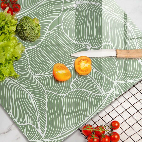 Protection plaque induction Feuilles linéaires