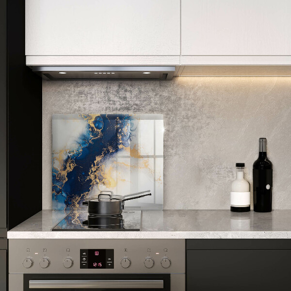 Protection plaque induction Abstraction avec du bleu