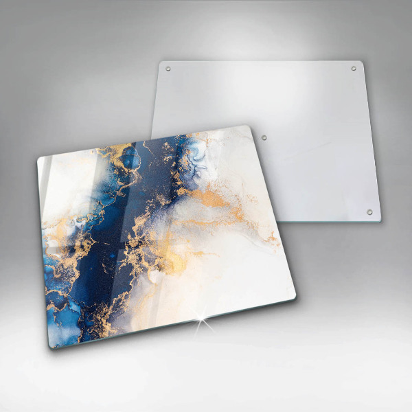 Protection plaque induction Abstraction avec du bleu