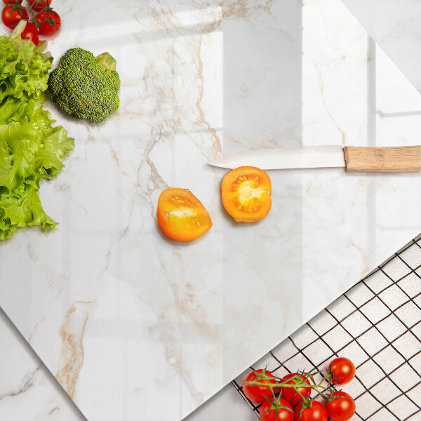 Protection plaque induction Pierre de marbre élégante