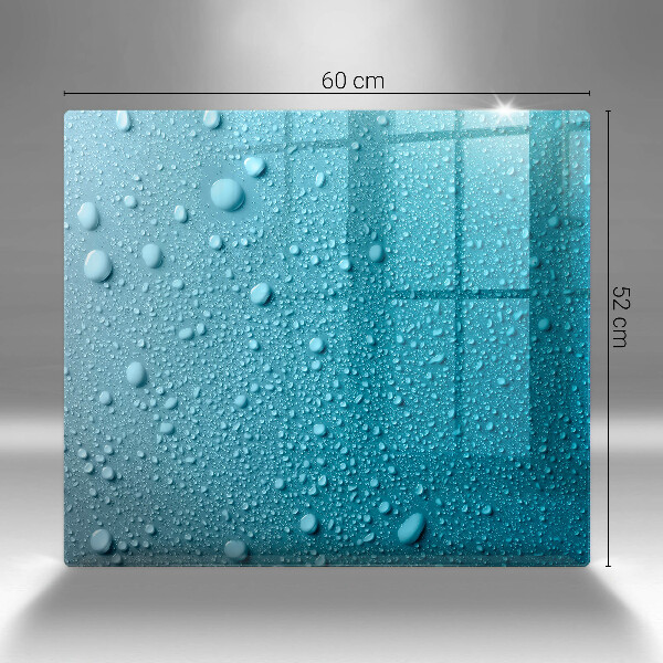 Protection plaque induction Gouttes d'eau