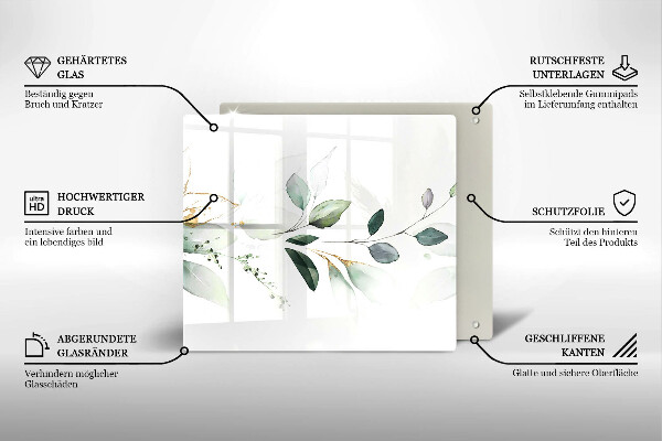 Protection plaque induction Feuilles d'aquarelle