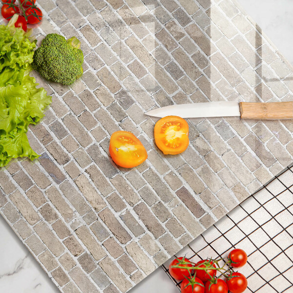 Protection plaque induction Mur de briques lumineuses