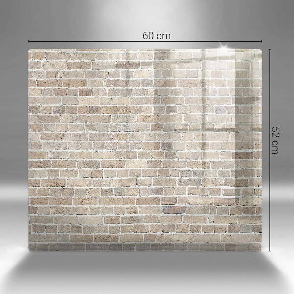 Protection plaque induction Mur de briques lumineuses