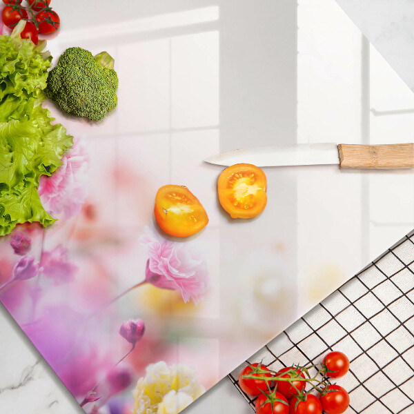 Protection plaque induction Prairie fleurie