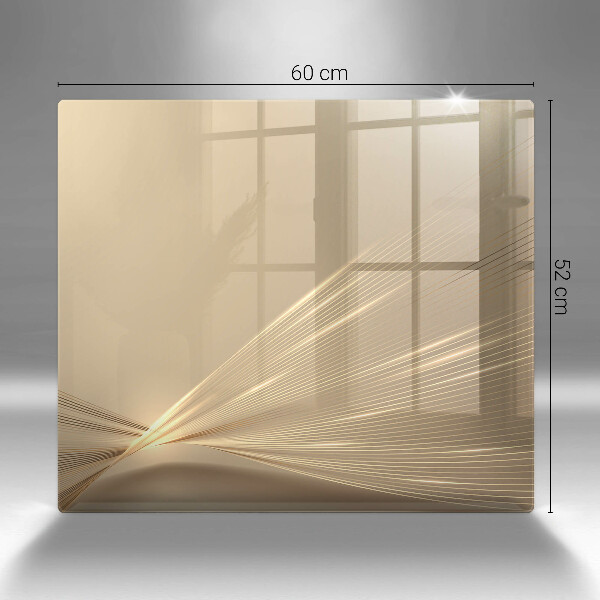 Protection plaque induction Abstraction moderne