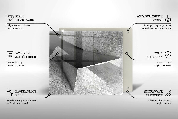 Protection plaque induction Abstraction concrète