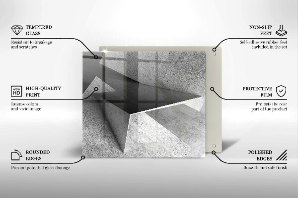 Protection plaque induction Abstraction concrète