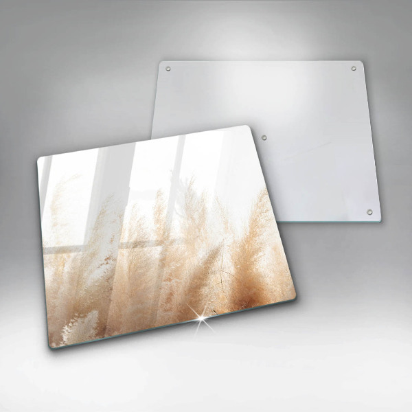 Protection plaque induction Herbe de la pampa