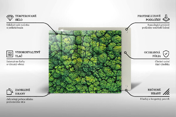 Protection plaque induction Plante de mousse naturelle