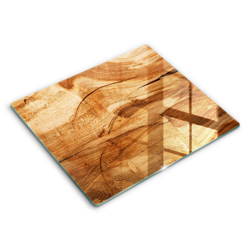 Protection plaque induction Texture de planche de bois