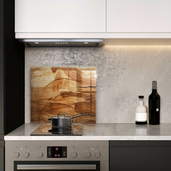 Protection plaque induction Texture de planche de bois