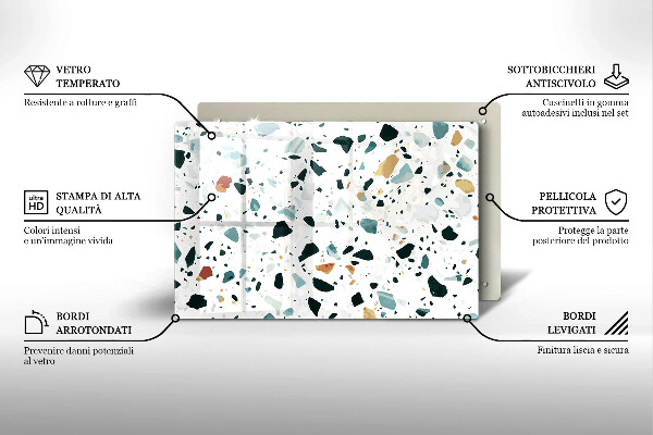 Cache plaque de cuisson Grès clair