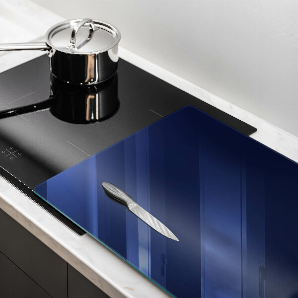 Protège plaque de cuisson Couleur bleue