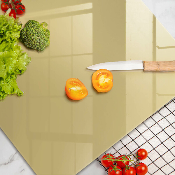 Protège plaque de cuisson Jaune