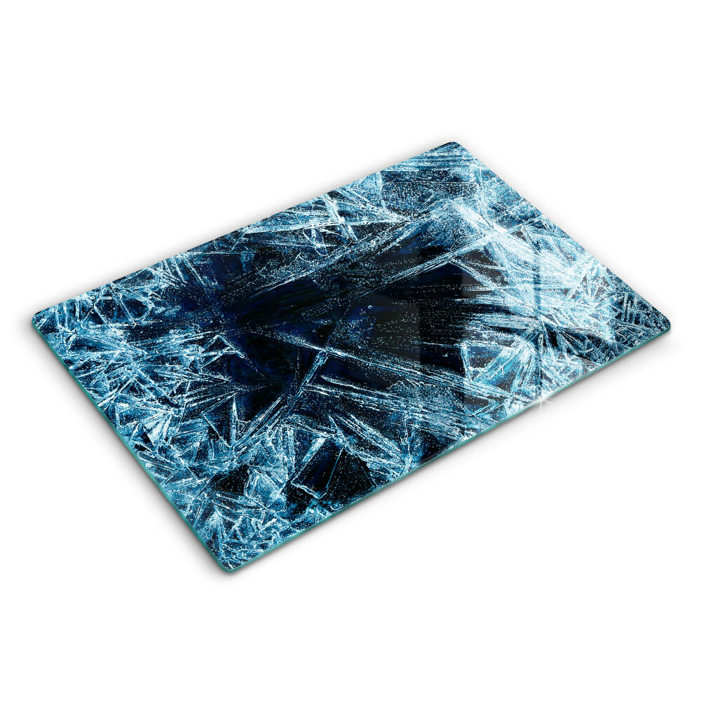 Protection plaque induction Structure de glace piquante