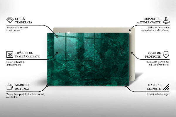 Protection plaque induction Texture de fond en pierre