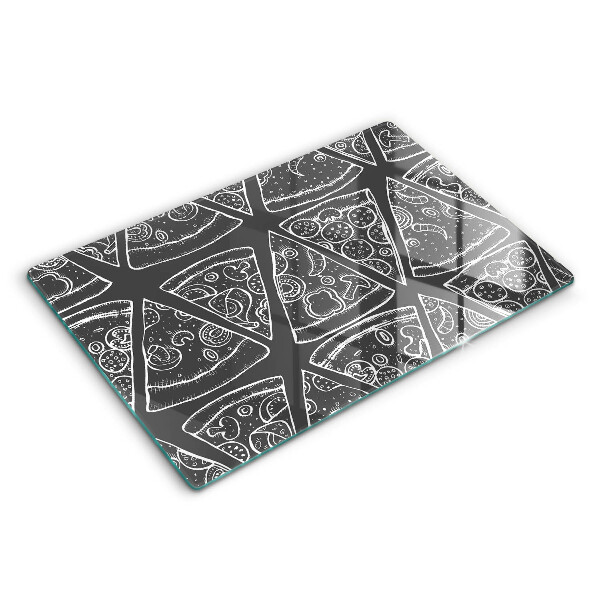 Protection plaque induction Illustration de pizza