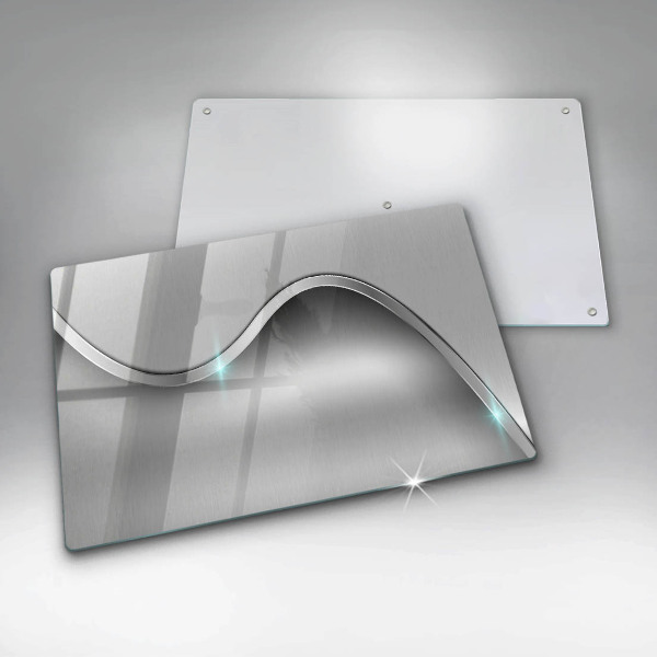 Cache plaque de cuisson Abstraction du métal