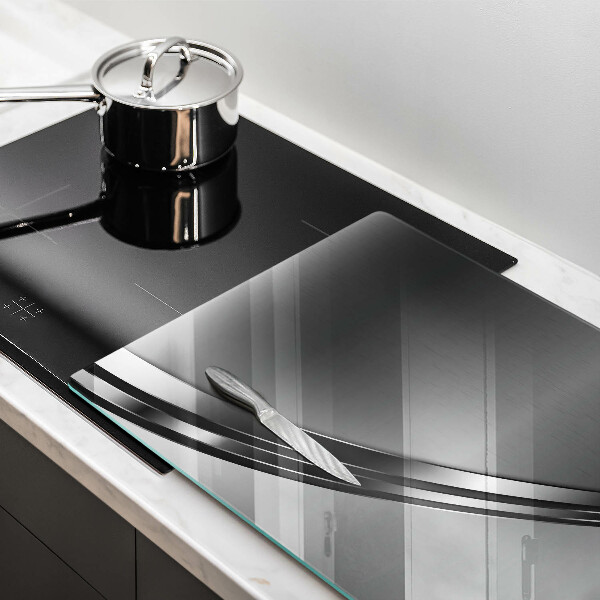 Cache plaque de cuisson Abstraction du métal