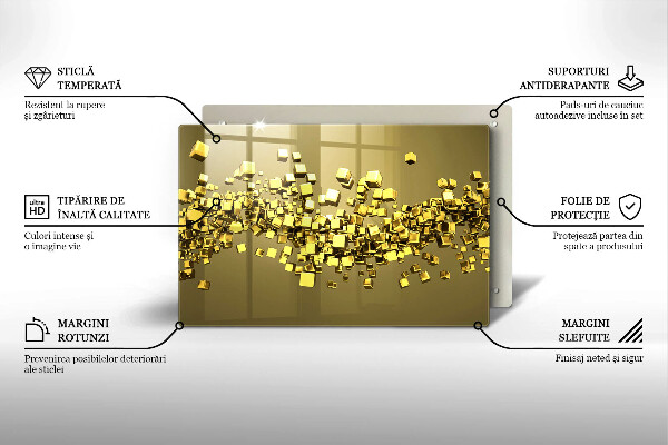 Protection plaque induction Géométrie 3D abstraite