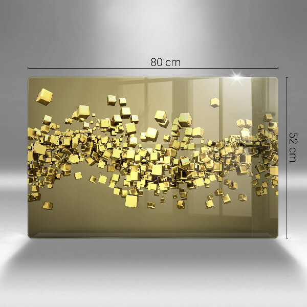 Protection plaque induction Géométrie 3D abstraite