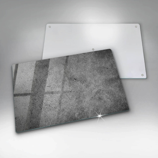 Cache plaque de cuisson Texture de pierre en béton