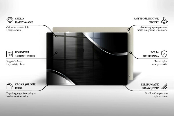 Protection plaque induction Abstraction du métal