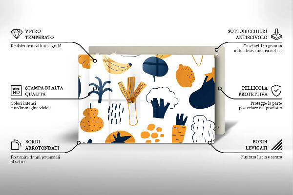 Protection plaque induction Illustration de la nourriture