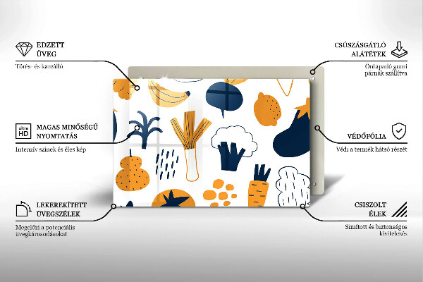 Protection plaque induction Illustration de la nourriture