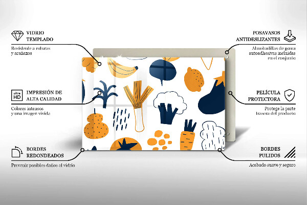 Protection plaque induction Illustration de la nourriture