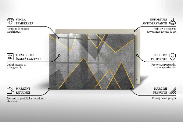 Protège plaque de cuisson Formes pointues