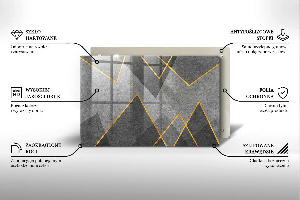 Protège plaque de cuisson Formes pointues