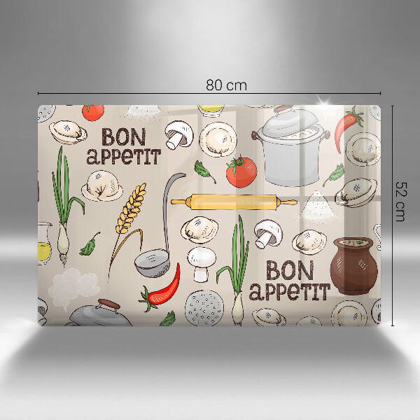 Protège plaque de cuisson Illustration de cuisine