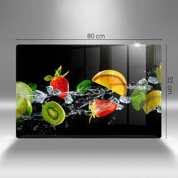 Protège plaque de cuisson Fruits dans l'eau