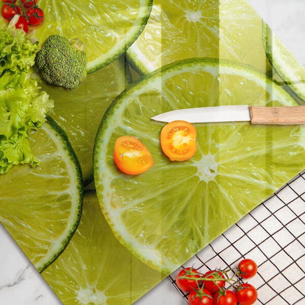 Protège plaque de cuisson Tranches de citron vert