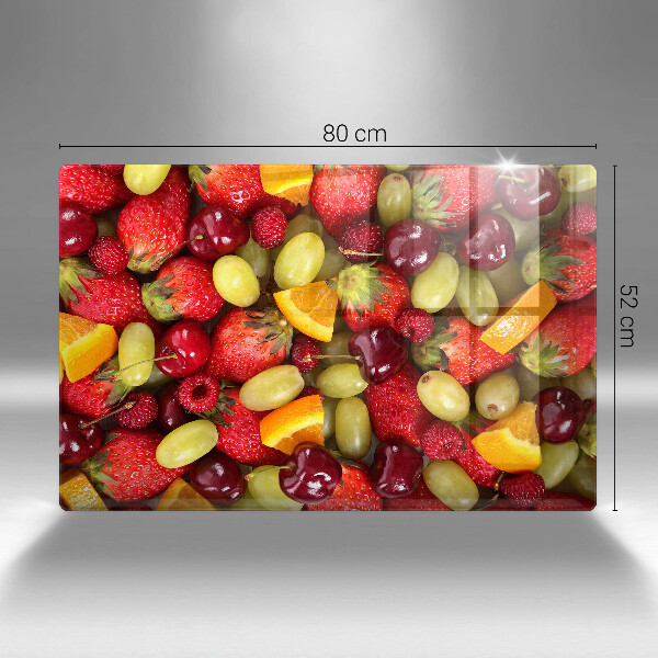 Protège plaque de cuisson Fruits d'été