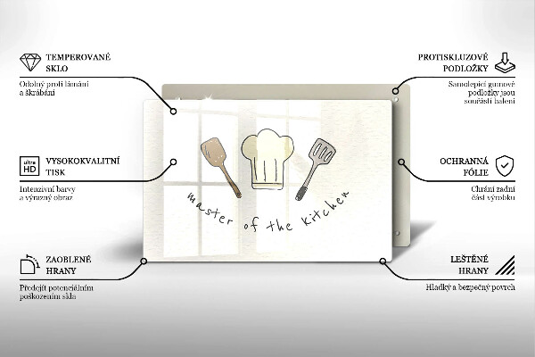 Protège plaque de cuisson Master of the Kitchen