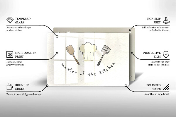 Protège plaque de cuisson Master of the Kitchen