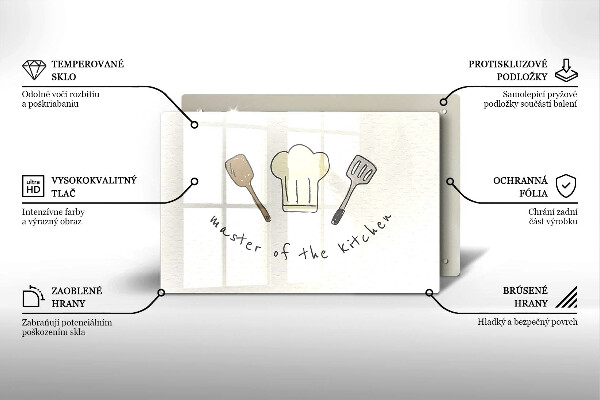 Protège plaque de cuisson Master of the Kitchen