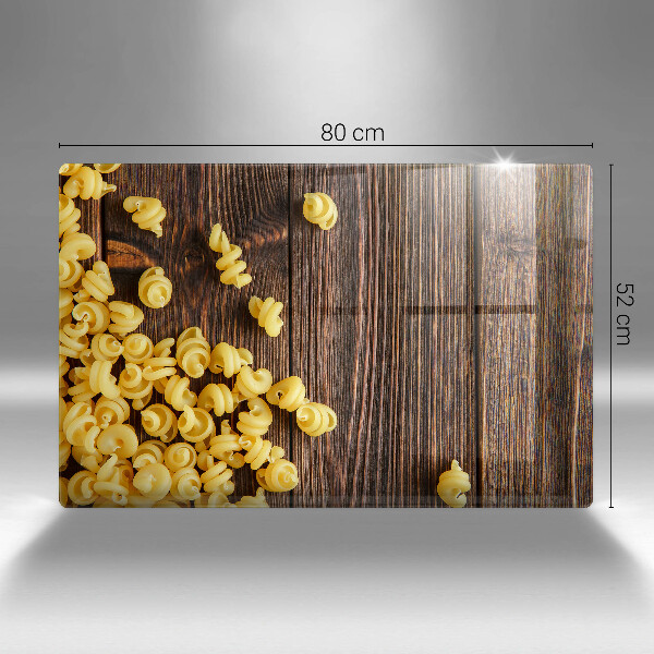 Protège plaque de cuisson Des pâtes sur la table