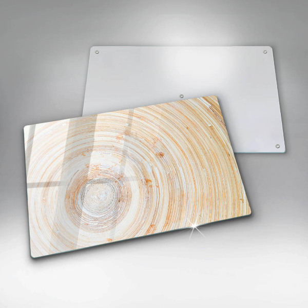 Protège plaque de cuisson Texture du bois