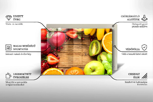 Protège plaque de cuisson Fruit frais