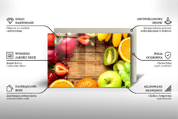 Protège plaque de cuisson Fruit frais