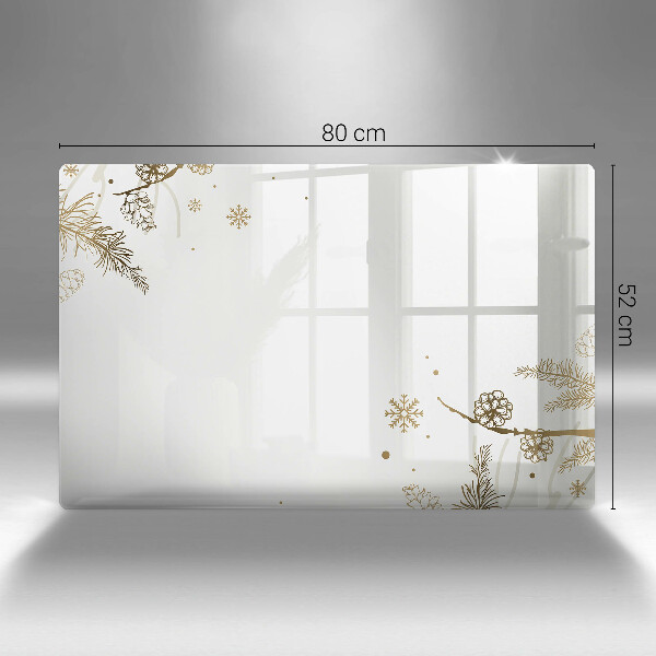 Protège plaque de cuisson Décorations d'hiver